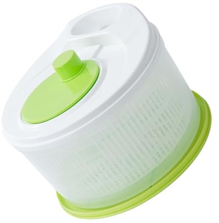 OKUMEYR Essoreuse à Légumes Et Séchoir à Salade Avec Panier à Passoire Pour Fruits Et Légumes Facile à Utiliser Nettoyer