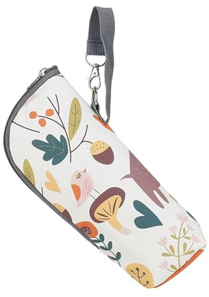 Baby Bottle Travel Bag - Insulated Milk Bottle Cooler Carrier | Portable Waterproof Thermal Pouch | Leakproof Breastmilk Storage Tote | Compact Feeding Bottle Holder for Nursing Mom Daycare Travel Use