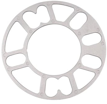 MBPBVRVAF Radnaben Zentrierringe 4/5/6-Lug 4x100 5x100 5x108 5x112 5x114,3 5x120 3/5/6/8/10mm Spurverbreiterungen Dichtung Reifennabenadapter Radabstandsscheiben(5mm)