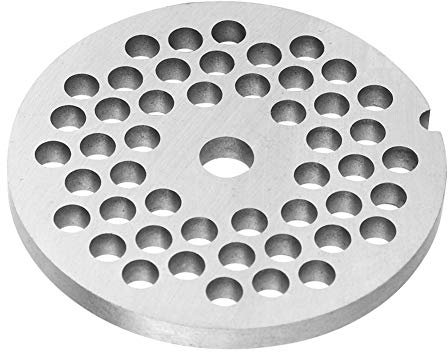 Fdit Meat Grinder Crusher Mincer Plate Disc Grinder 5/7mm Hole Alloy Material (5mm)