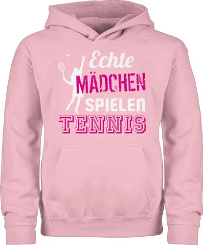 Shirtracer - Kinder Hoodie Jungen - Sport Kleidung - Echte Mädchen Spielen Tennis