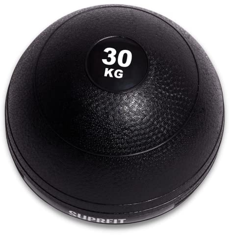 SUPRFIT - Medizinball 30kg - Speziell gummierter Slamball mit griffiger & Rutschfester PVC Oberfläche - Power Ball für Übungen im Schnellkraft- & Kraftausdauertraining ohne zurückprallen vom Boden