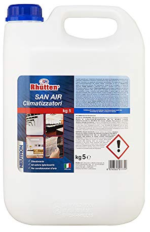 Rhutte, San Air Climatizzatori Neutron, Pulitore Clima, Igienizzante, Disodorante, 5 kg