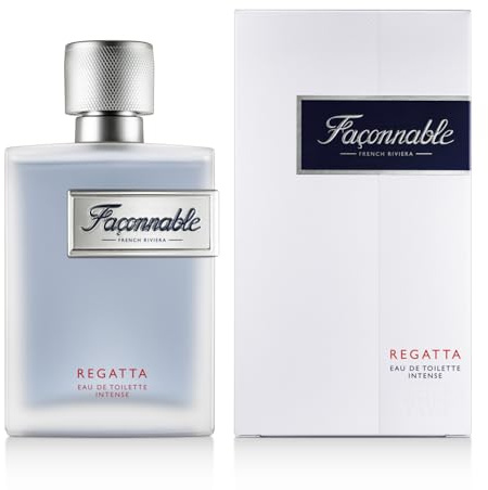 Façonnable - Eau de Toilette Intense Uomo- Regatta - Fragranza Fresca e Marina - 90ml