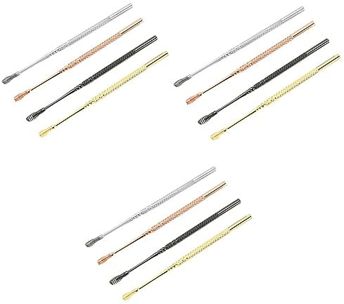 SOLUSTRE 9stücke Teiliges Ohrenschmalz Entferner Spring Ear Spoon Effektiver Ohrreiniger Tragbar Und Leicht Für Ganze Familie Zufälligen Farben