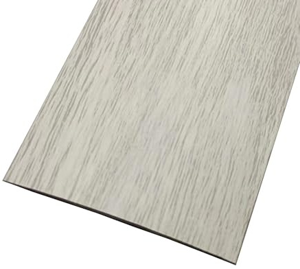 Grain de bois blanc, ruban auto-adhésif en PVC pour bords de portes en bois, bande de transition flexible pour sol stratifié, couvre-joint pour seuil de porte et revêtement de sol en vinyle