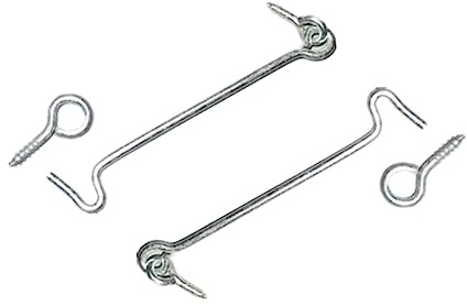 KITANDOVE Ensemble de de fenêtre robustes enduits de zinc Loquets de de cabine Verrouillage pour un maintien silencieux de la fenêtre