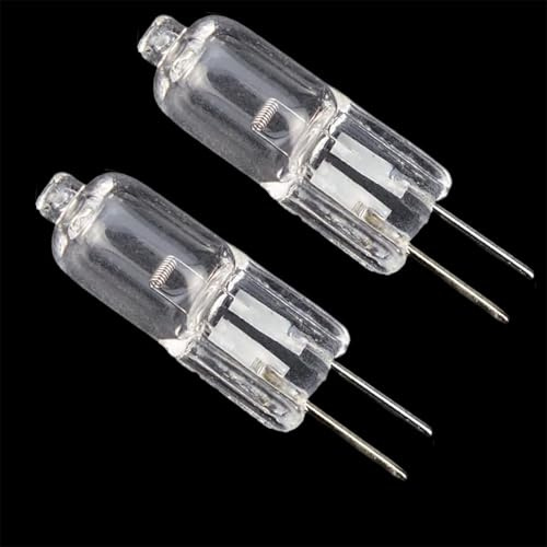JZLBBC Lampadina alogena G4 20W 24V dimmerabile capsula trasparente Lampadine Alogene G4 50W 24V per Lampadine Cappa Cucina, Lampadario 1PC 10W