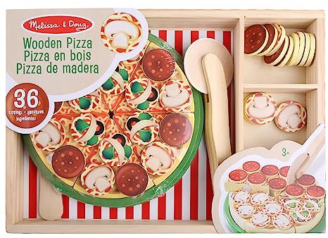 Pretend Game Set Wooden Pizza Food Cutting Toy Simulation Vegetable Models For Children Role For Play Preschool Gi Cutting Kids Wooden Kids Magnet Toy Food Kitchen Set