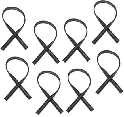 Garneck 8pcs Wiper Strip Rubber Window Wiper Strip for Windshield Refill Car Blades Refills for Frameless Blades Rubber Filler for Windscreen