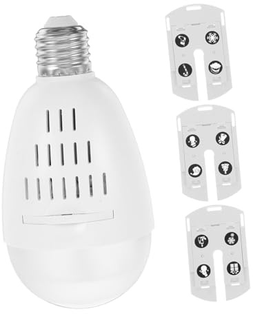 FONDOTIN 1pezzi Luce Proiettore Led Natalizia Multi-pattern Per Esterni Decorazione Per Giardino Festa e Palco Proiezione Facile Plug Play Per Natale Halloween Matrimoni e Eventi