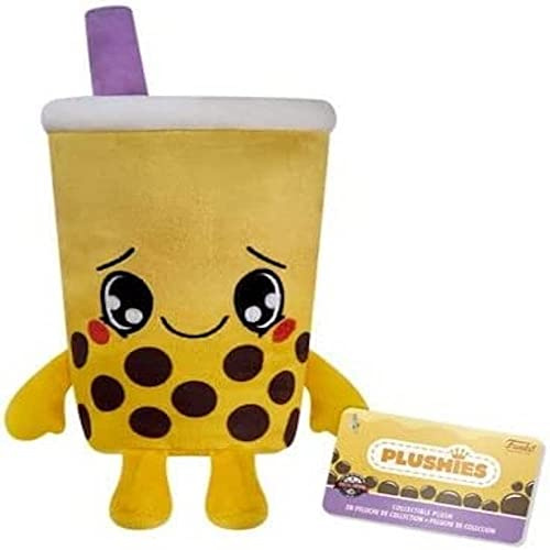 Funko Plush: GamerFood - Mango Bubble Tea - Image Rights - Soft Toy - Birthday Gift Idea - Official Merchandise - Stuffed Plushie For Kids And Adults, Girlfriends And Boyfriends - Cute Teddy Doll