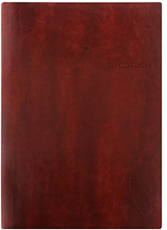 Letts of London Lecassa Wochenplaner 2023, A4, Braun, 23-080421