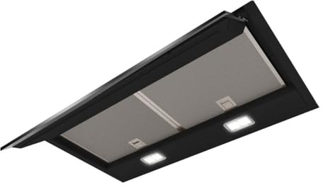 Campana decorativa integrada 60cm BOSCH DBB67AM60 con 3 niveles de extracci+¦n Cristal Negro