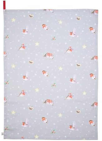 Wrendale Designs by Hannah Dale Season's Tweetings Geschirrtuch