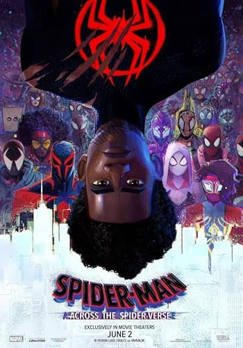 Spider-Man Across The Spider-Verse Movie Film Marvel Comics Photo Wall Art Picture Poster A4