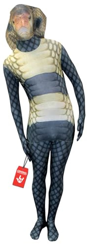 Morphsuits barn ormdräkt – halloween kobra outfit medium