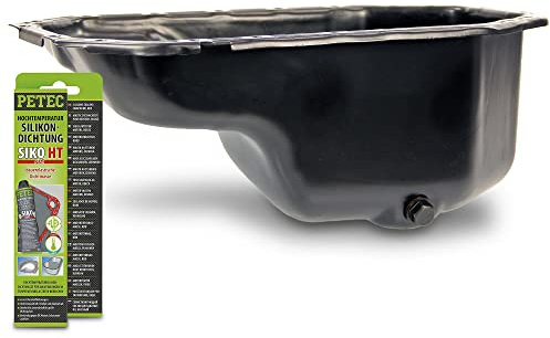 ATEC Germany 1x Ölwanne, 1x Hochtemperatursilikon rot 70 ml | Kompatibel mit: SEAT ALTEA, ALTEA XL, CORDOBA, IBIZA III, IBIZA IV, IBIZA IV SC, IBIZA IV ST, LEON, TOLEDO III, SKODA FABIA I