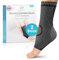 Health Press® Sprunggelenkbandage – Professionelle Stützstrümpfe – Entlastung & Stabilisierung des Sprunggelenks – 2x Fußbandage, Gr. M – Medizinprodukt – Stützende Knöchelbandage – Kompressionssocken