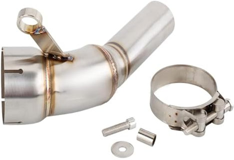 FNCVTM Exhaust End Silencers For H&usqvarna SVARTPILEN 401 2020 2021 VITPILEN 401 20 21 Motorcycle Exhaust Escape Decat Pipe Full Catalyst And Link Pipe(Pre Decat Pipe)