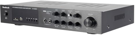 HiFi-Verstärker, Mini Bluetooth Stereo-Audioverstärker Receiver, 600 Watt Verstärker Stereo 2-Kanal, Stereoanlage Digitale Endverstärker, Soundverstärker für Zuhause oder Auto