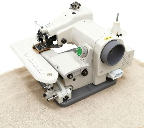 Portable Blind Stitch Sewing Machine - 1200RPM with Swing-Away Table, Adjustable Fabric Thickness, All-Metal Invisible Hemmer for Hemming Pants & Alterations