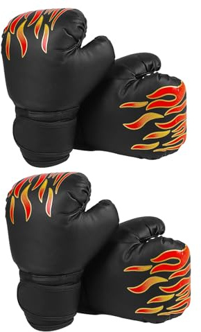Gogogmee 2 Paia Di Guantoni Da Boxe Per Guantoni Da Sparring Per Guanti Mma Per Giovani Per Adulti