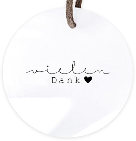 Stempel vielen Dank | Dankeschön | Danke | Hochzeit | Gastgeschenk