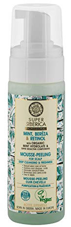 Natura Siberica Super Mint, bereza & retinolo. peeling per il cuoio capelluto, 170 ml