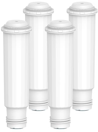 Maxblue F088 Wasserfilter Ersatz für Melitta®, Nivona®, Krups® 4 Stück | Kompatibel mit Vielen Modelle von AEG®, Bosch®, und Mehre, TÜV SÜD Zertifizierte