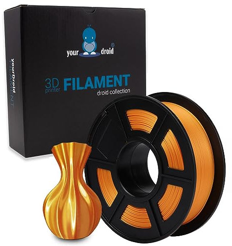 yourDroid Silk PLA+ Filament Messing 1.75mm 1kg