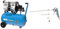 Güde 50136 Kompressor Airpower 150/8/24 Silent (Doppelkolbenaggregat Direktgetrieben, 0,75kW, 230V, ölfrei, 8 bar) & BGS 3215 | Druckluft-Ausblaspistole | Alu-Druckguss | mit 3 Düsen 25-100 - 200 mm