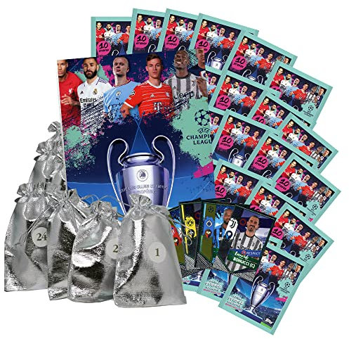 TOPPS Champions League 2022/23 Sticker-Adventskalender - 24 Überraschungen