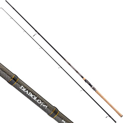 Balzer Angelrute Diabolo Fury Spin 100 2,70 m - Profi Spinnrute aus Kohlefaser für Karpfen Hecht und Wels