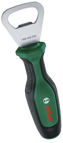 Bosch Home and Garden Abrebotellas, Resistente y Duradero para el Taller, el Cuarto de Bricolaje o la Cocina, Ergonómica Empuñadura de Destornillador