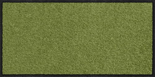 Salonloewe Fussmatte Salbei I Schmutzfangmatte & Fußabtreter für Innen 30 x 60 cm