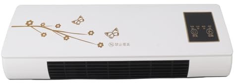 Climatizzatore, Condizionatore da Parete Portatile con Riscaldamento Rapido Ed Efficiente con Tecnologia Ceramica PTC, Basso Livello di Rumore, Funzionamento Semplice, Design