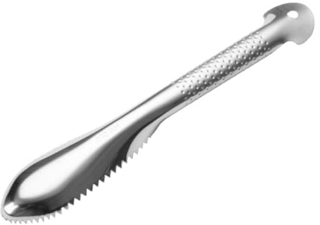 Alipis Squamatore Pesce in Acciaio Resistente Utensile per Pulizia Pesce Squamatore Strumento per Rimuovere Squame Pratica