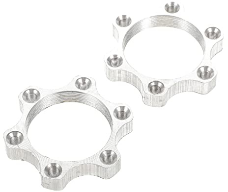 KITANDOVE Fahrrad Bremsscheiben Adapter Naben-scheibenadapter Scheibenbremsen-umrüstsitz Aus Aluminiumlegierung Kompatibel Mit 6-loch-rotor