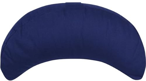 Generisch Ersatzbezug | Kissenhülle für Yogakissen - Halbmondkissen | 1-TLG Außenbezug (Blau)