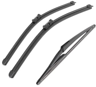 Balai D'Essuie Essuie-glace Avant Arrière 24+16+12 Pour Twingo 2 II CN GN 2007-2014 Essuie-glaces Voiture