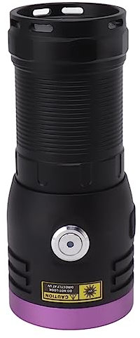 NMLLTB Linterna LED Recargable de luz Negra de 80W for detección de minerales en orina de Mascotas