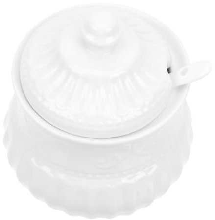 MAGICLULU Barattolo Ceramica Contenitore Per Zucchero Barattolo Per Latte Per Conservare Alimenti Materiale Ceramica Di Facile Da Pulire e Riutilizzare