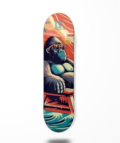 Legante Skateboard Skateboard Deck Donk Island 8.375