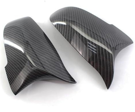 Auto-Rückspiegelgehäuse-Spiegelkappe Für BMW 5 6 7 Serie F10 F11 F18 GT 5GT F07 F06 F12 F13 LCL F01 F02 Carbon Fiber Seite rückspiegel Abdeckung Kappe(Carbon fiber)