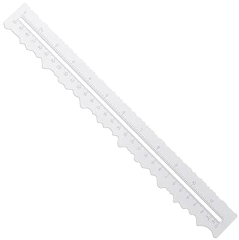 Nxyupv Regla Corte para Manualidades Papel con Bordes Irregulares Regla para Cortar Papel Regla para Cortar Papel Regla para Manualidades con Cortador Bordes para Manualidades Papel