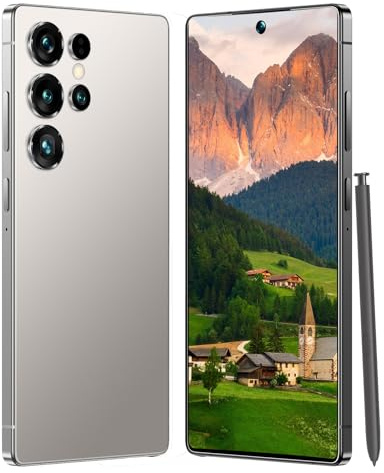Maustron C25 Ultra Entsperren Telefon, 7,3-Zoll-Bildschirm, Dual-SIM-Karten, 8GRAM+256GROM/TF128GB, unterstützt 5G, Android 14 Smartphone (Gray)