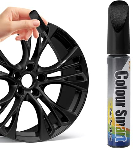 VAGCARS Auto Lackstift, Felgen Lackstift, Auto Kratzer Reparatur Stift, Felgen Radkratzer Reparaturstift, Auto-Felgen Kratz Entferner für Alle Lacktypen und Fahrzeugmodelle (Schwarz)