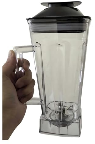 Jarra De Licuadora De 2000ML (incluye Cuchillo + Tapa), Compatible Con Rawmid 3HP Lagom SC-6000, Repuestos De Vaso Mezclador
