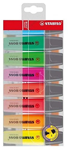 Textmarker - STABILO BOSS ORIGINAL - 5x 8er Pack
